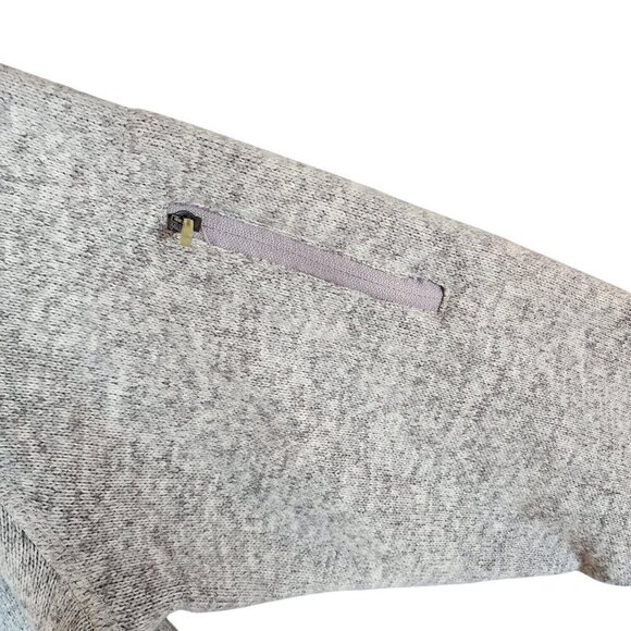 Eddie Bauer Women's Gray Fleece Jacket Full Zipper Long Sleeve Sweater Size XL - Picture 11 of 11